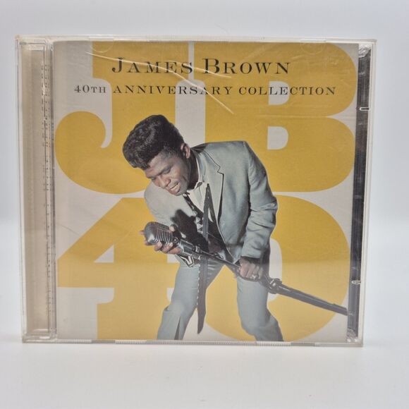 James Brown 40th Anniversary Collection Music CD 2 Disc. - Picture 1 of 6